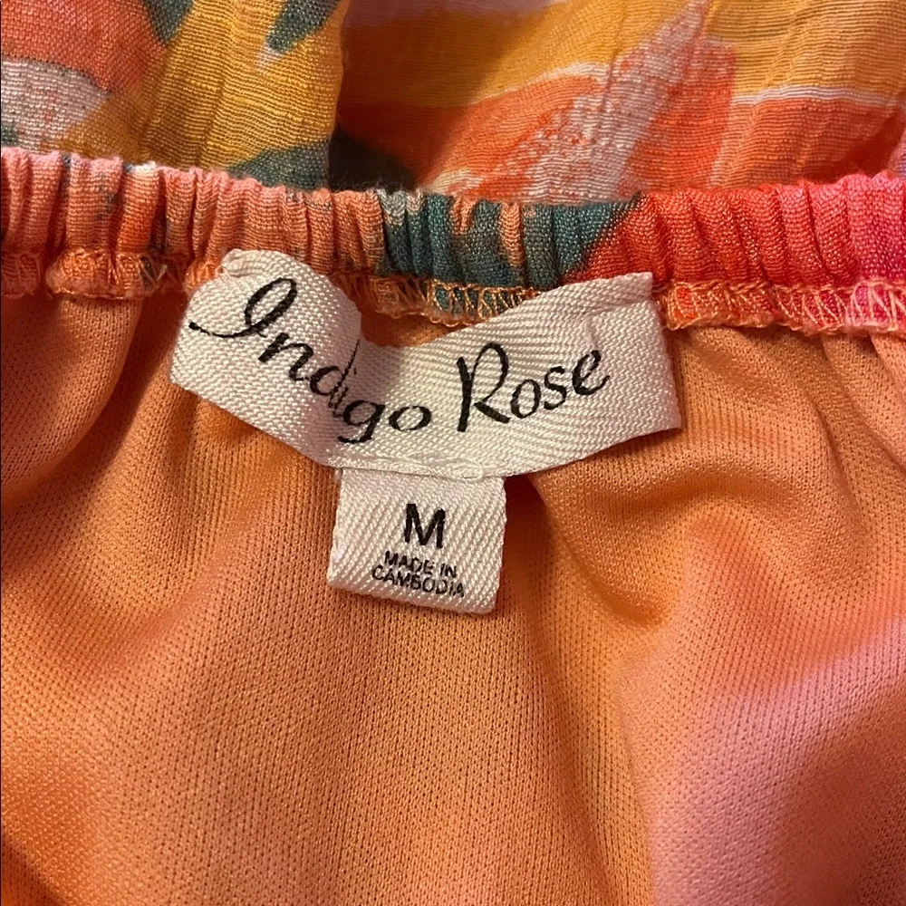 INDIGO ROSE Colorful Abstract Maxi Dress - Picture 6 of 6
